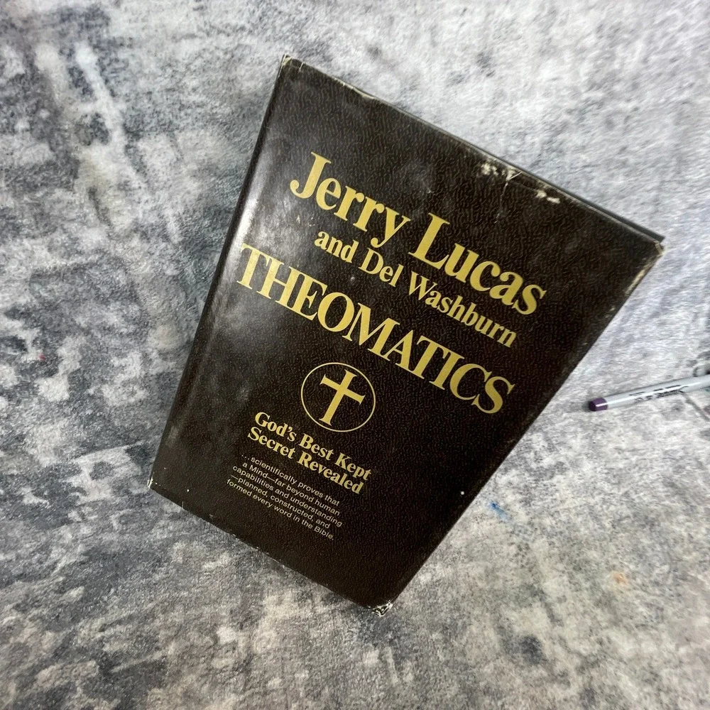 Theomatics God's Best Kept Secret Revealed by Lucas‎ and Washburn 1977 Hardcover